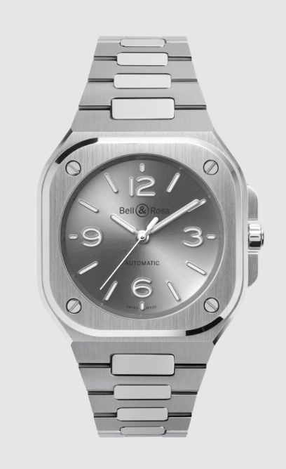 Review Bell and Ross BR 05 Replica Watch BR-05 36 MM GREY STEEL BR05A-S-GR-ST/SST